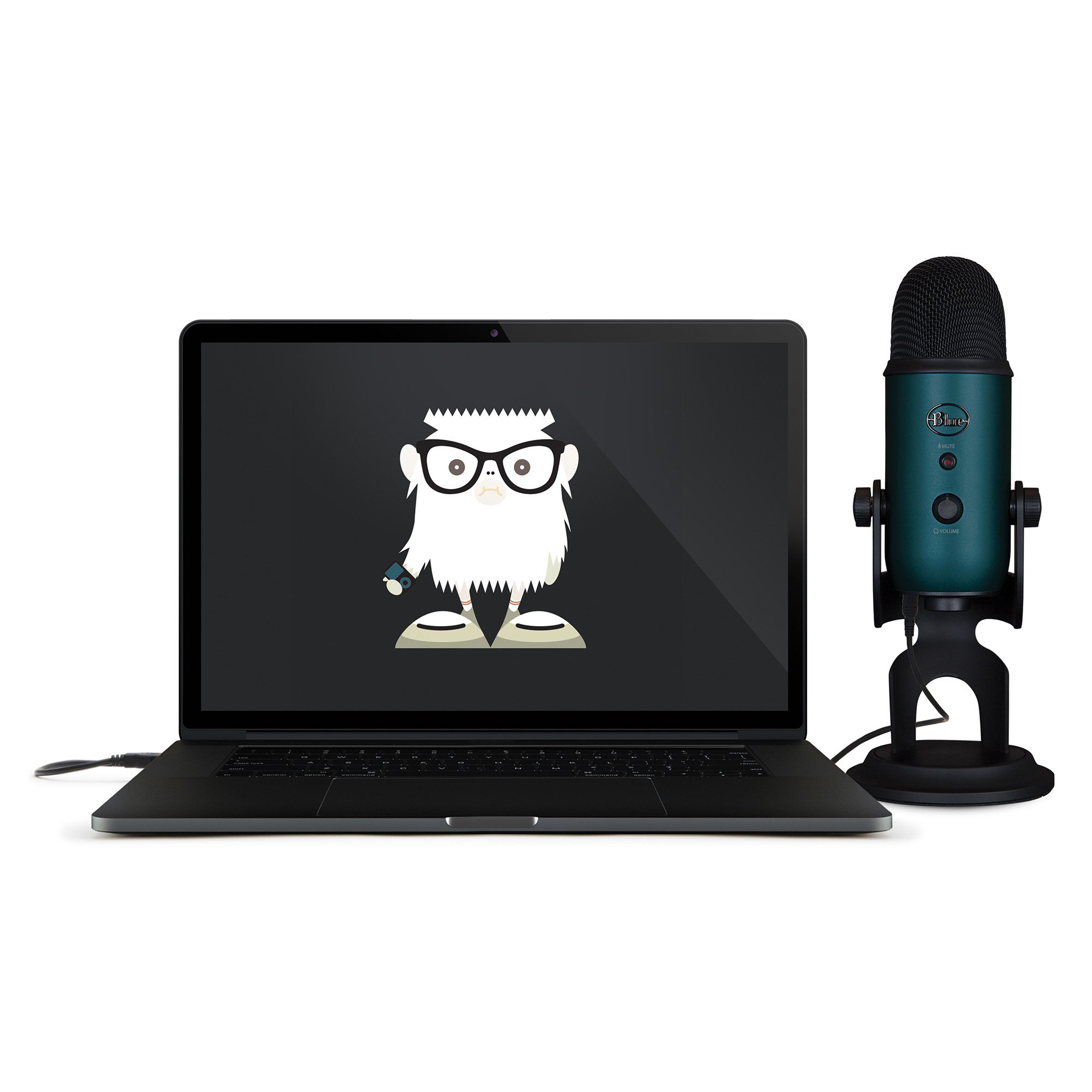 Blue Microphones Yeti Teal USB Microphone Bundle with Studio